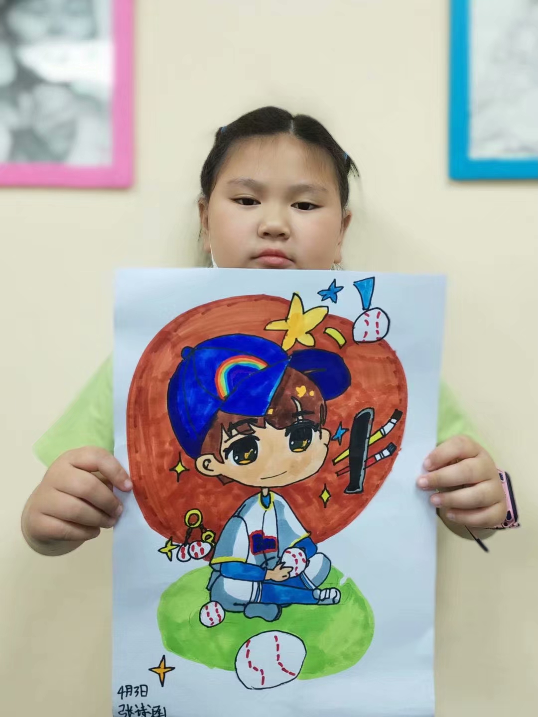 绘画作品展示