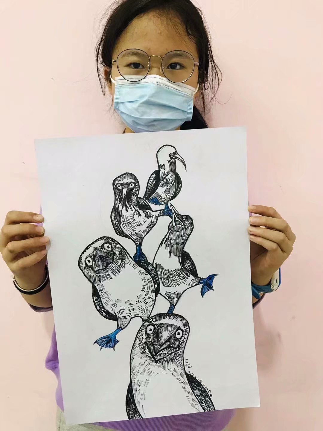 绘画作品展示